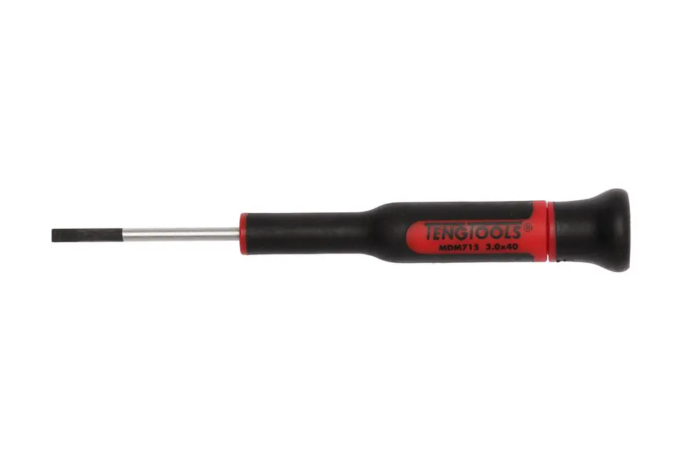 ⁨Precision Screwdriver Flat 3x40 mm Teng Tools⁩ at Wasserman.eu