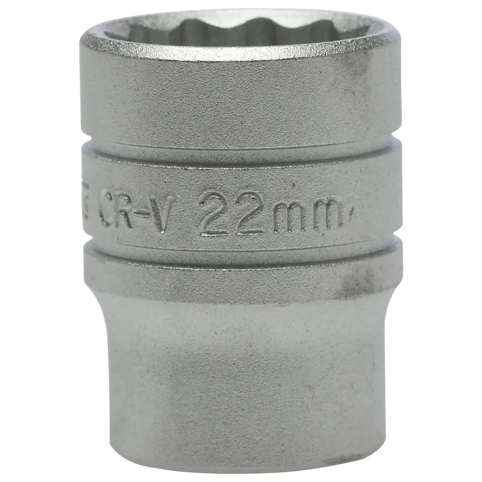 ⁨12-point socket with 1/2" 22 mm Teng Tools⁩ at Wasserman.eu