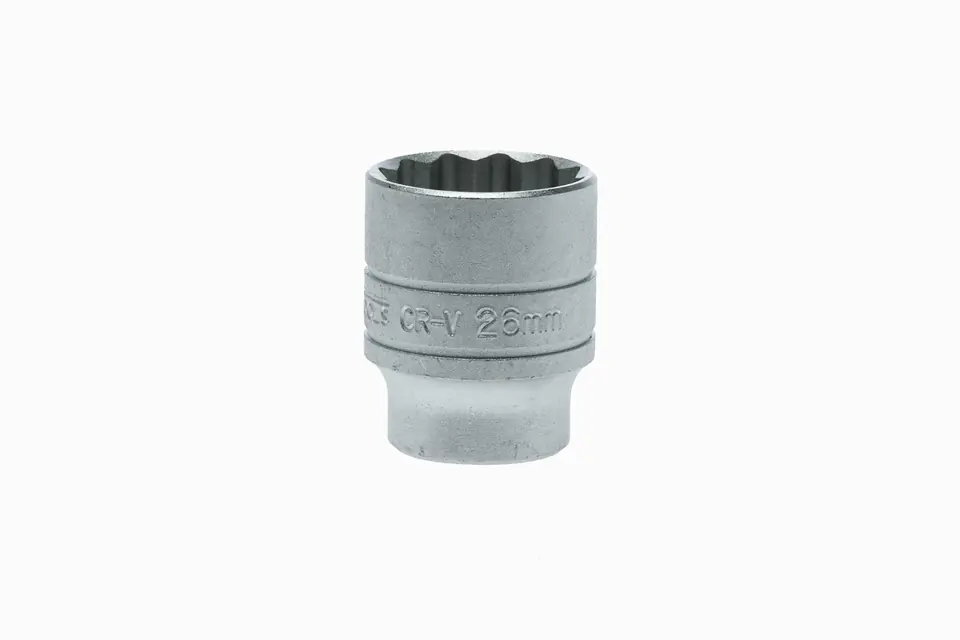 ⁨12-point socket with 1/2" 26 mm Teng Tools⁩ at Wasserman.eu