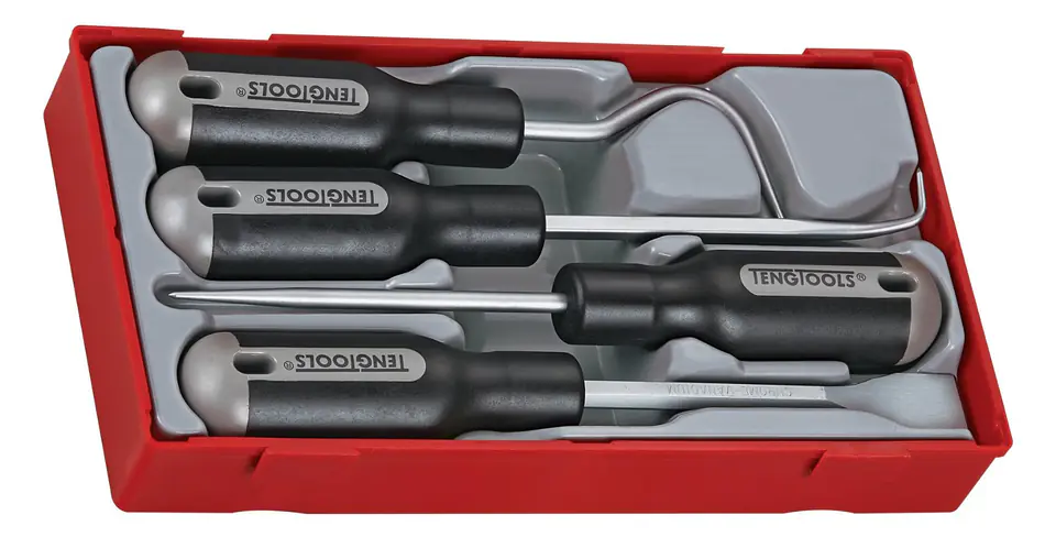 ⁨4-piece Teng Tools TTSR04 scraping and disassembly kit⁩ at Wasserman.eu