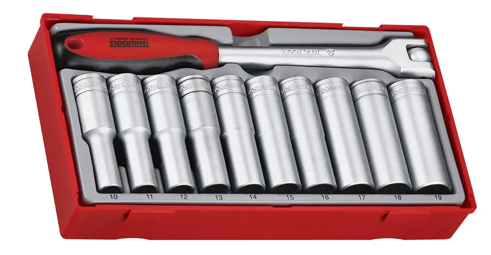 ⁨Zestaw nasadek z chwytem □ ½" Teng Tools TT1211⁩ w sklepie Wasserman.eu