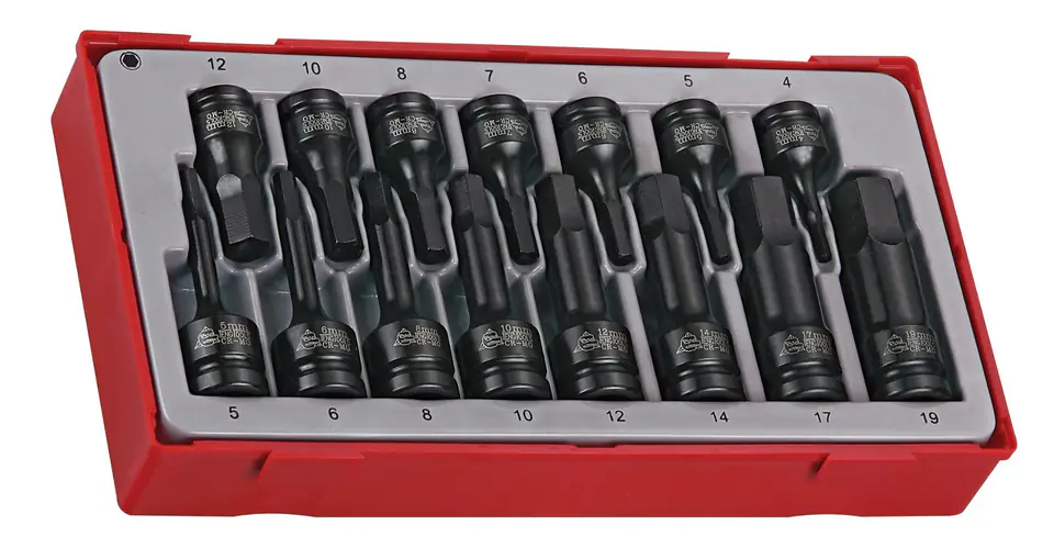 ⁨Teng Tools TT9015HX 15-piece hex machine socket kit⁩ at Wasserman.eu