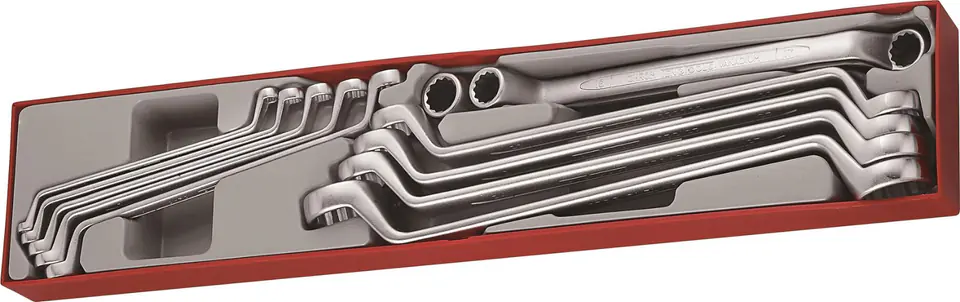 ⁨11-elementowy Klucze oczkowe w zestawie Teng Tools TTX6311⁩ w sklepie Wasserman.eu