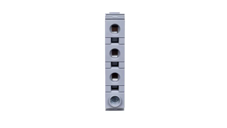 ⁨Split connector 1x 35mm2 threaded terminal 3x 10mm2 spring clamp gray 284-621⁩ at Wasserman.eu