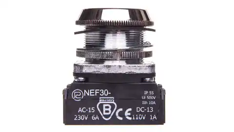 ⁨Control button 30mm black 2Z self-return W0-NEF30-K 2X S⁩ at Wasserman.eu