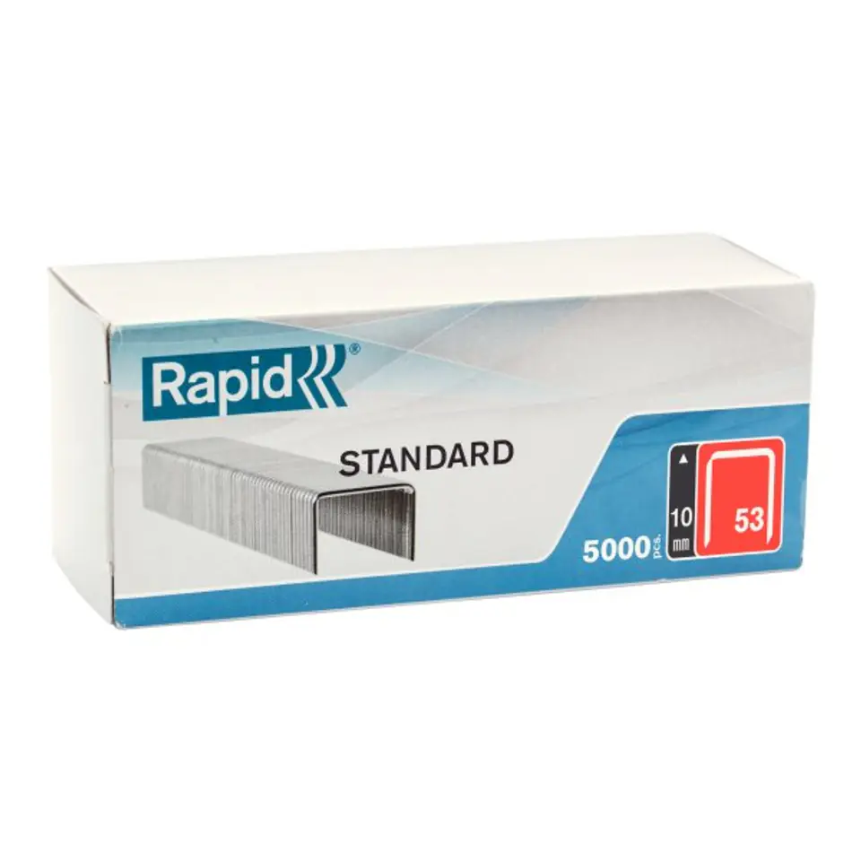 ⁨Staples Rapid from thin wire No. 53 (10 mm) - pack of 5000 pcs.⁩ at Wasserman.eu