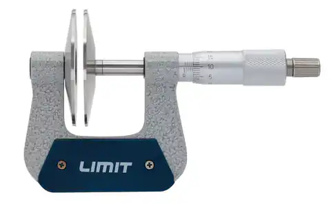 ⁨Mikrometr z końcówkami płytkowymi Limit MSP 0-25 mm⁩ w sklepie Wasserman.eu