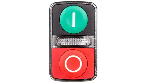 ⁨Control button 22mm double red/green self-return with backlight 1Z 1R XB4BW73731M5⁩ at Wasserman.eu