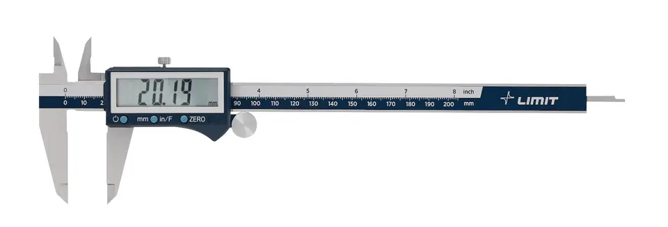 ⁨Digital caliper with large display CDN limit 200mm⁩ at Wasserman.eu