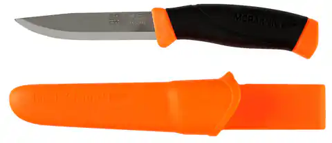 ⁨Nóż z pochwą Mora Companion - pomarańczowy⁩ w sklepie Wasserman.eu