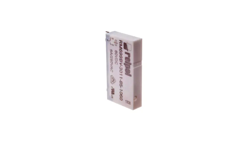 ⁨Miniature relay 1P 6A 60V DC PCB AgSnO2 RM699BV-3011-85-1060 2613667⁩ at Wasserman.eu