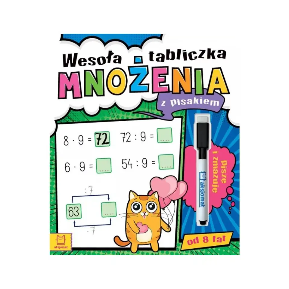 Wesoła tabliczka mnożenia 8+ w sklepie Wasserman.eu