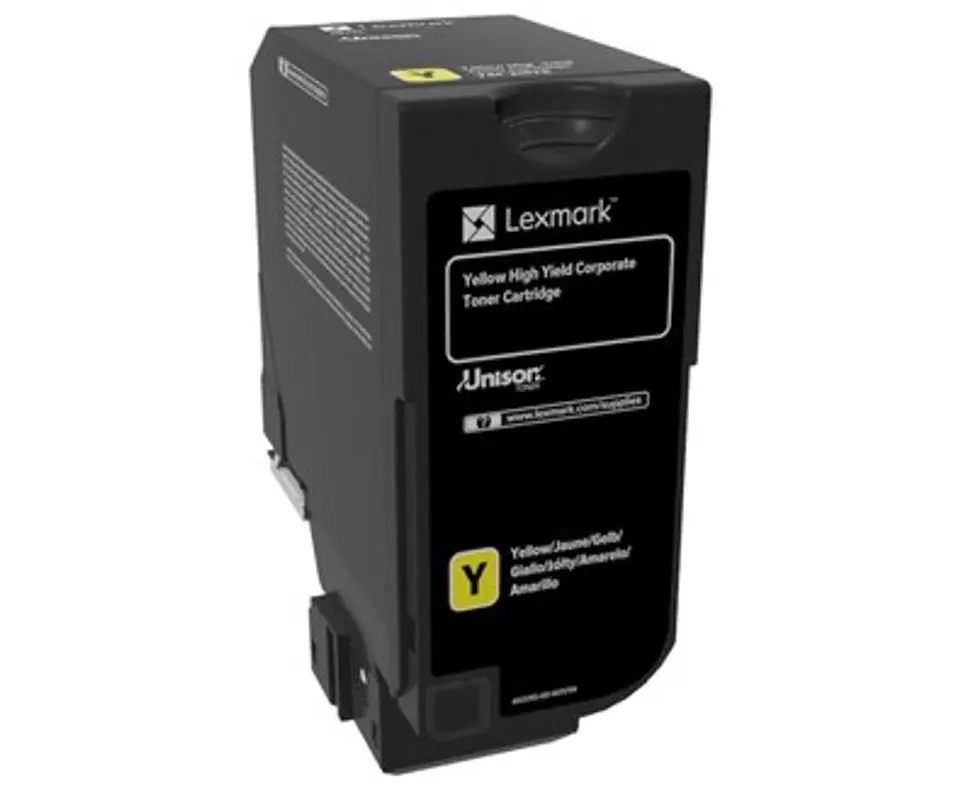 ⁨Lexmark - Hojtydende - gul - original⁩ at Wasserman.eu