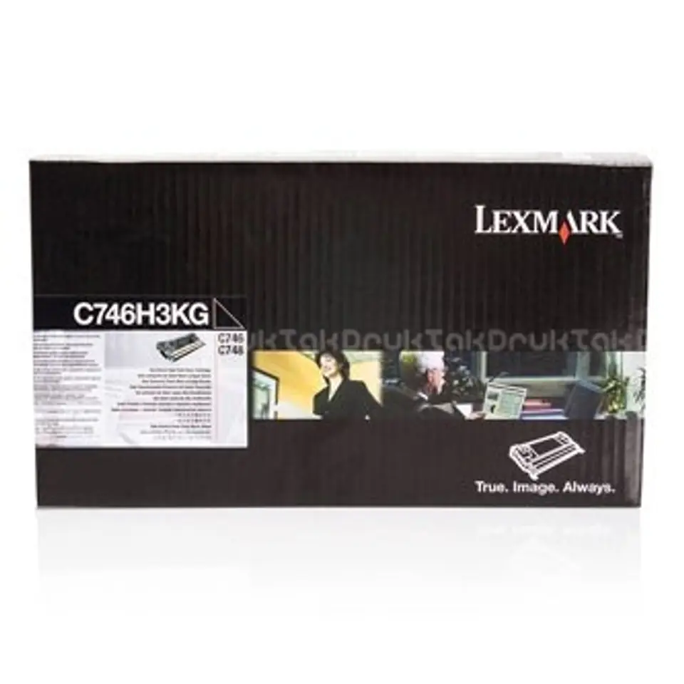 ⁨Lexmark C746H3KG toner cartridge 1 pc(s) Original Black⁩ at Wasserman.eu