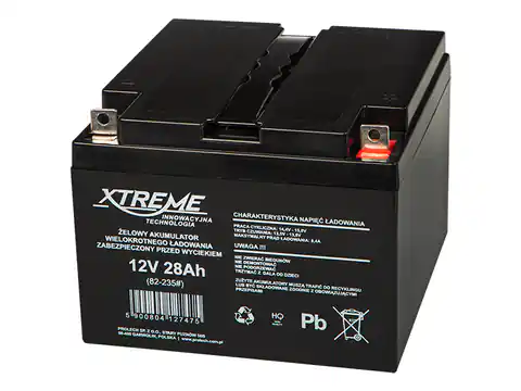 ⁨Akumulator żelowy 12V 28Ah XTREME⁩ w sklepie Wasserman.eu