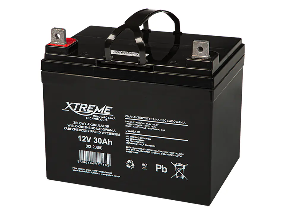 ⁨Gel battery 12V 30Ah XTREME⁩ at Wasserman.eu
