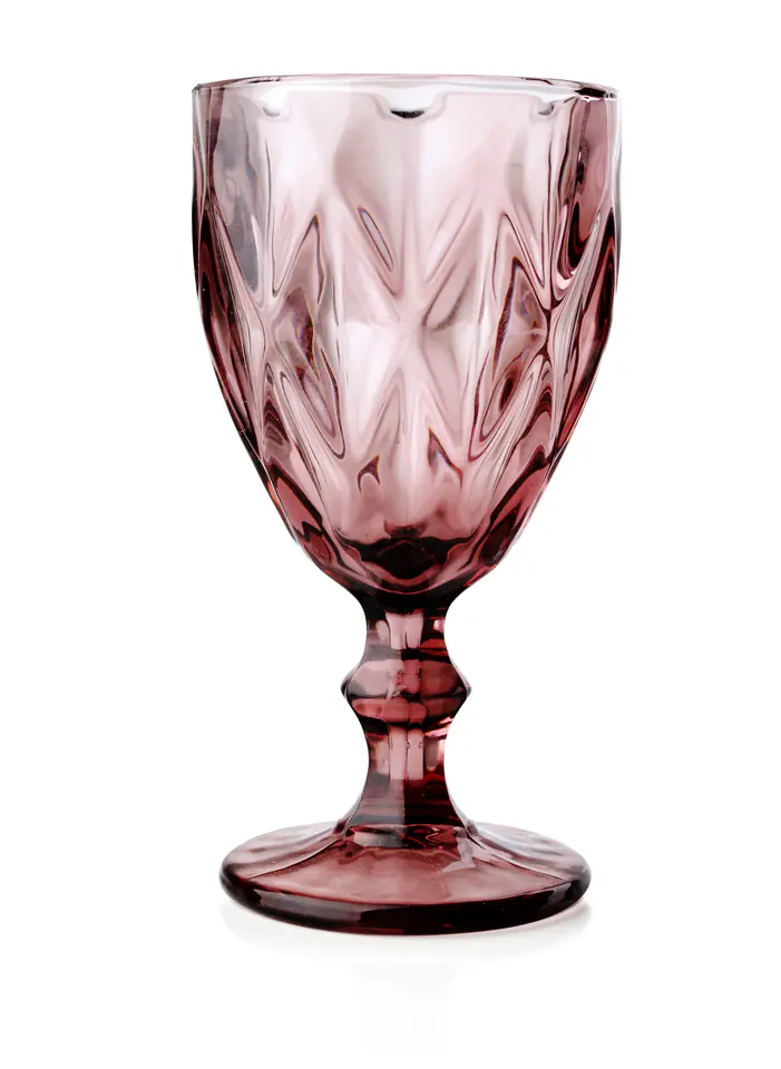 Komplet 6 kieliszków 250 ml Elise Pink w sklepie Wasserman.eu