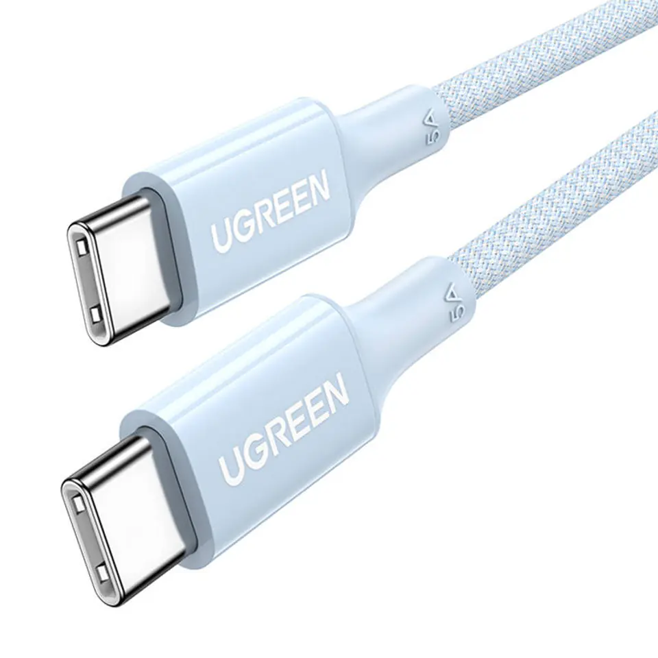 ⁨Kabel USB-C do USB-C UGREEN 15272, 1.5m (niebieski)⁩ w sklepie Wasserman.eu