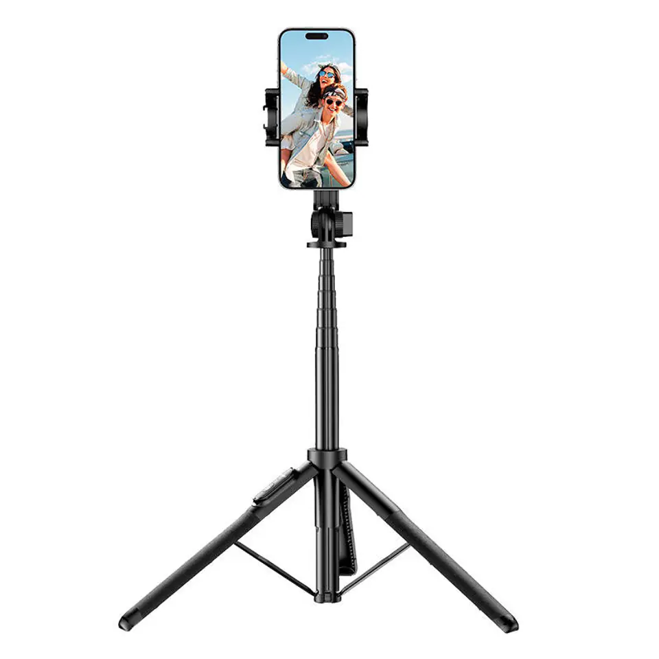 ⁨Selfie stick tripod z pilotem Bluetooth UGREEN 15062 (czarny)⁩ w sklepie Wasserman.eu