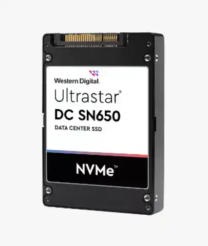 ⁨SSD Western Digital Ultrastar DC SN650 7.68TB U.3 NVMe PCIe 4.0 WUS5EA176ESP5E1 (1 DWPD) SE⁩ at Wasserman.eu