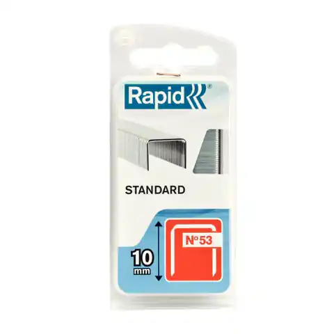 ⁨Staples Rapid from thin wire No. 53 (10 mm) - pack of 1060 pcs.⁩ at Wasserman.eu