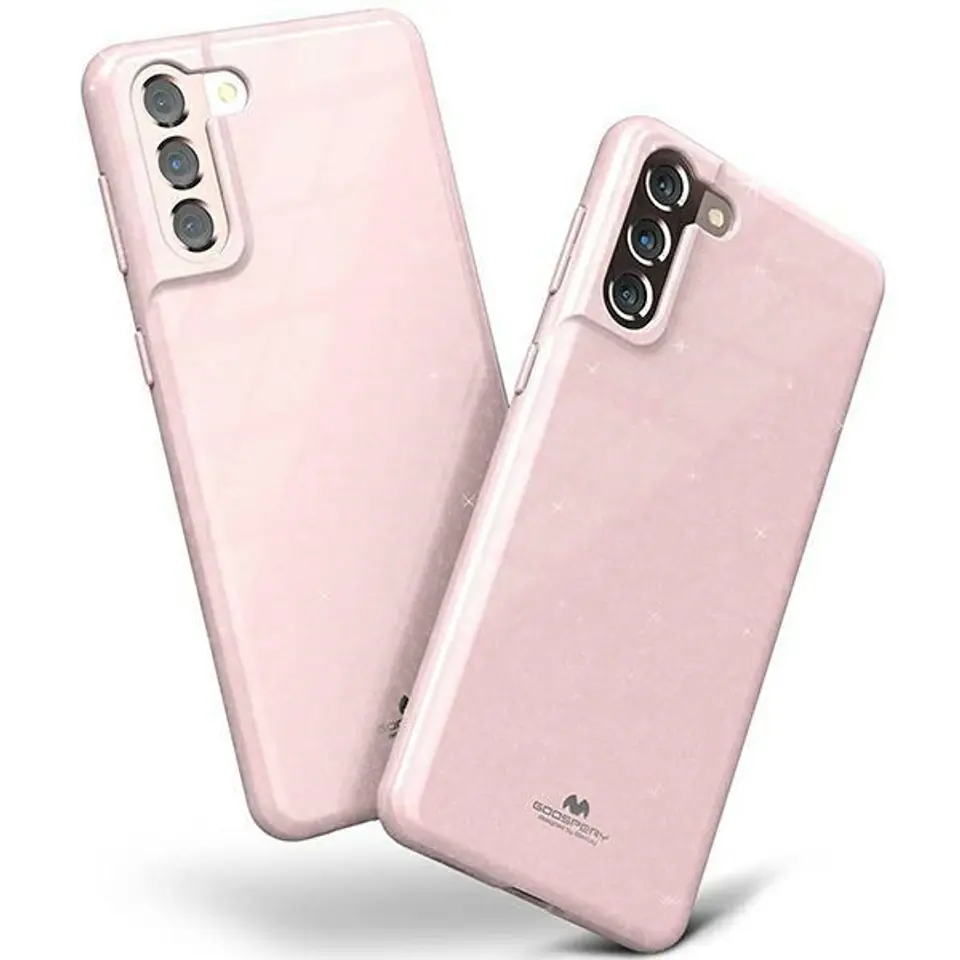 ⁨Mercury Jelly Case iPhone 12/12 Pro 6,1" jasnoróżowy/pink⁩ w sklepie Wasserman.eu