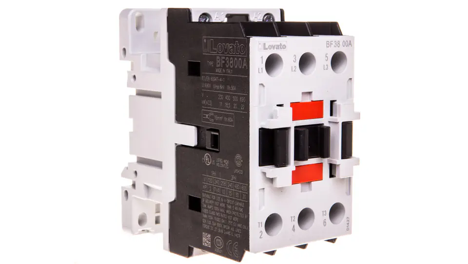 ⁨Power contactor 38A 3P 230V AC 0Z 0R BF3800A230⁩ at Wasserman.eu