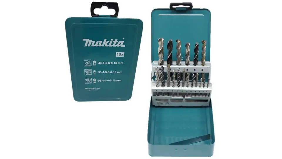 ⁨Makita D-46202 drill bit Drill bit set 18 pc(s)⁩ at Wasserman.eu