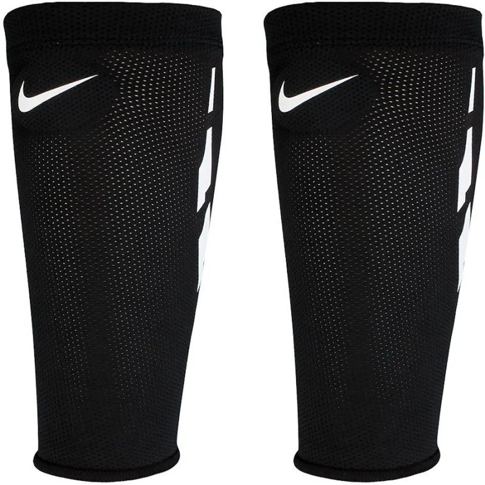 ⁨Nogawki kompresyjne Nike Guard Lock Elite Sleeves SE0173 (kolor Czarny, rozmiar L)⁩ w sklepie Wasserman.eu