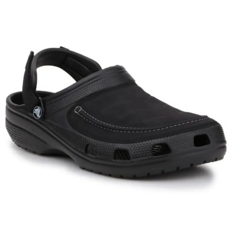 ⁨Men's clogs Crocs Yukon Vista II Clog black 207142 001⁩ at Wasserman.eu