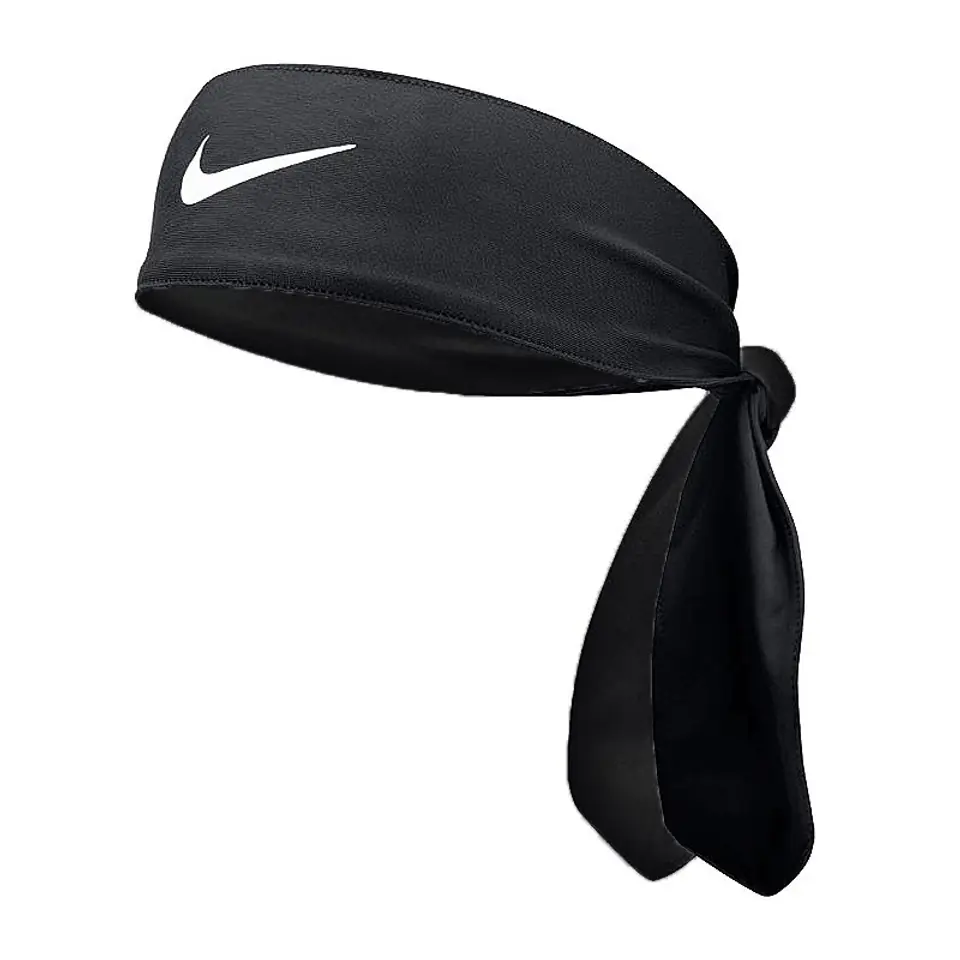 ⁨Opaska na głowę Nike Dri-FIT Head Tie 4.0 W N1002146 (kolor Czarny, rozmiar ONE SIZE)⁩ w sklepie Wasserman.eu