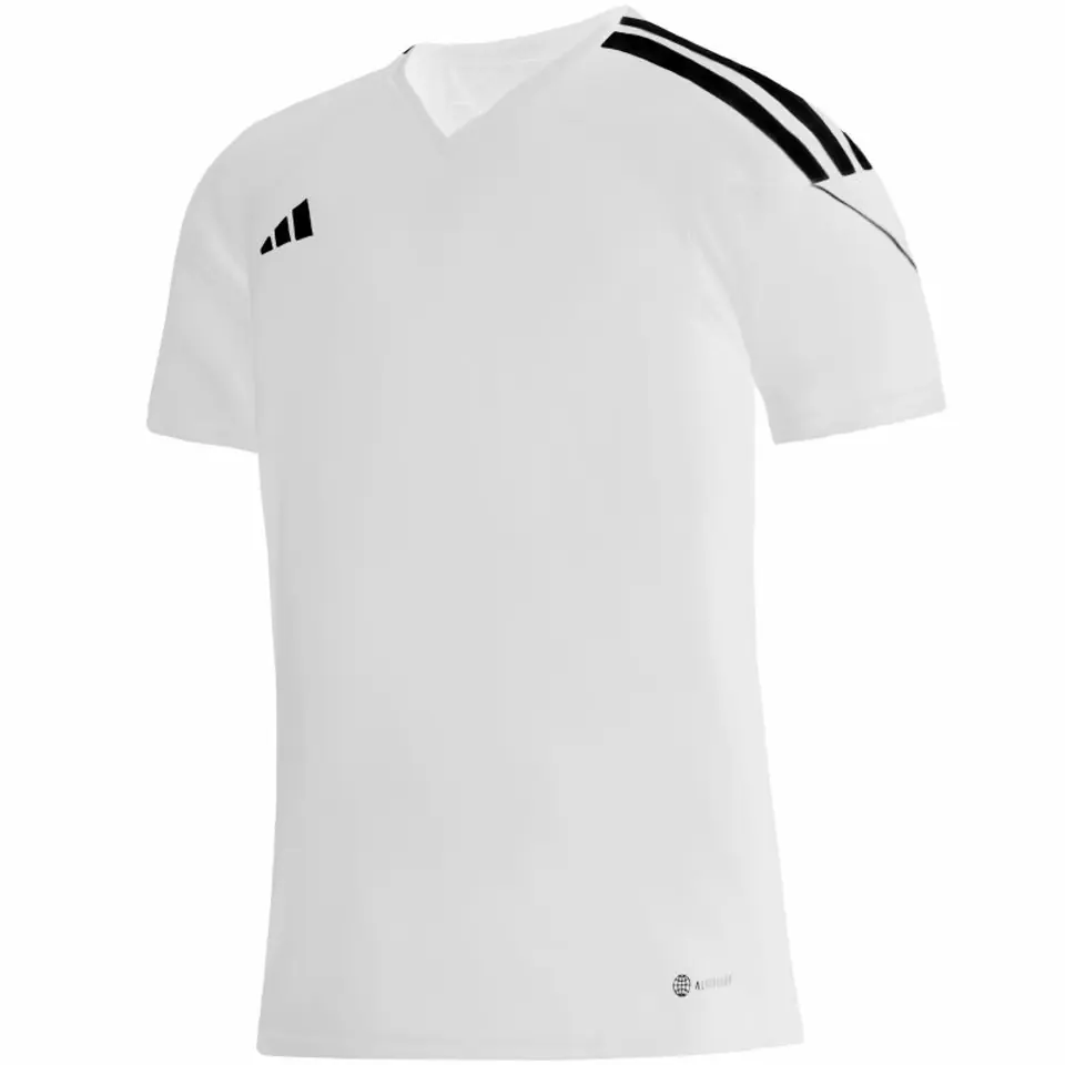 ⁨Koszulka adidas Tiro 23 League Jersey M (kolor Biały, rozmiar S)⁩ w sklepie Wasserman.eu