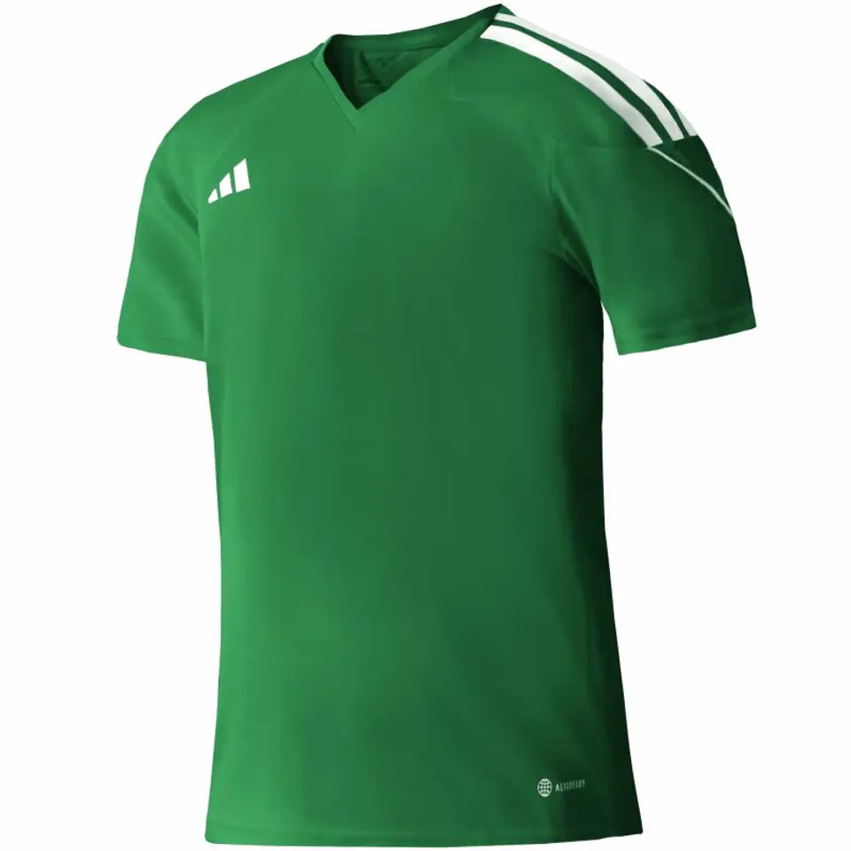 ⁨Koszulka adidas Tiro 23 League Jersey M (kolor Zielony, rozmiar L)⁩ w sklepie Wasserman.eu