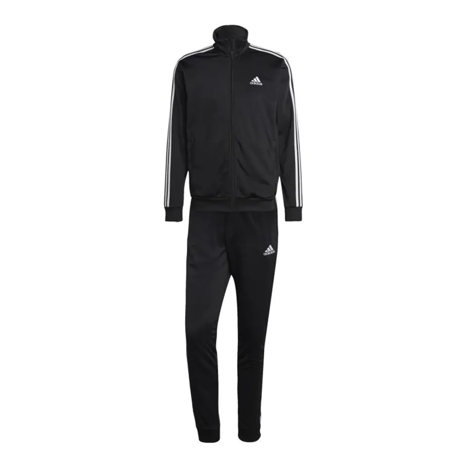 ⁨Dres adidas 3-stripes Tricot M (kolor Czarny, rozmiar L (183cm))⁩ w sklepie Wasserman.eu