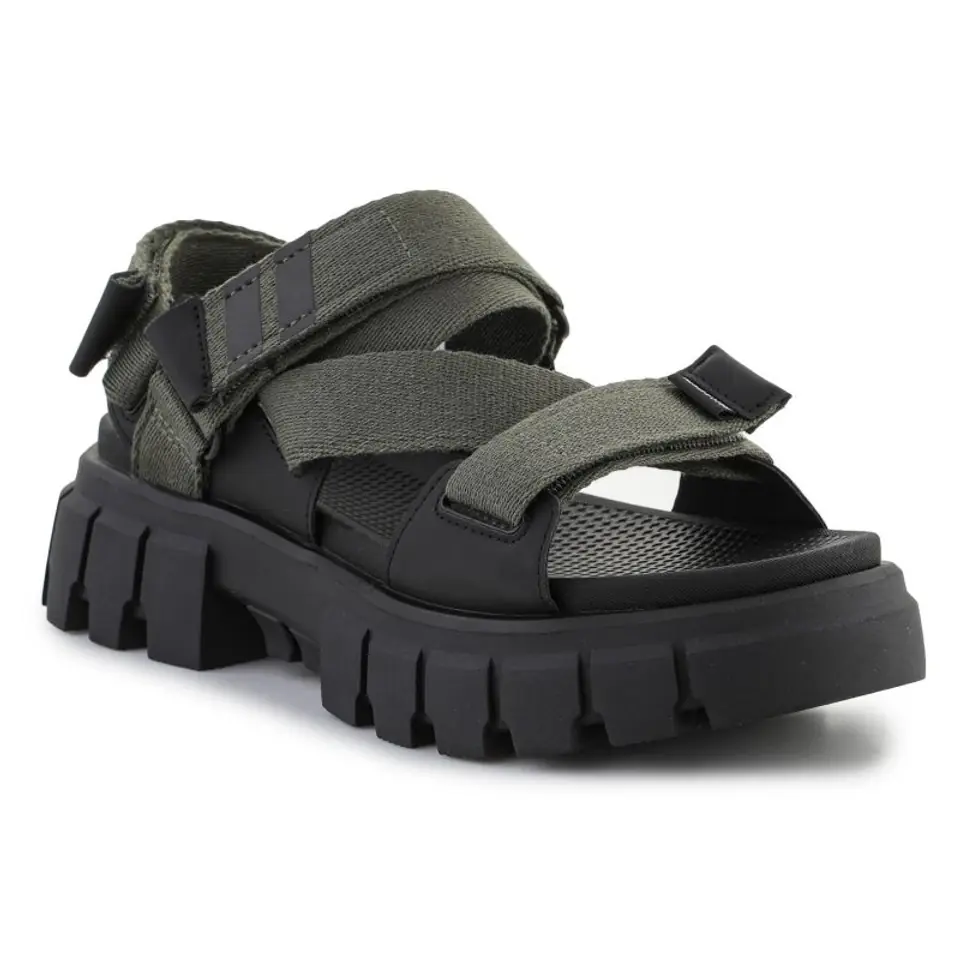 ⁨Sandały Palladium Revolt Sandal Army W 98581 (kolor Czarny. Zielony, rozmiar EU 37)⁩ w sklepie Wasserman.eu