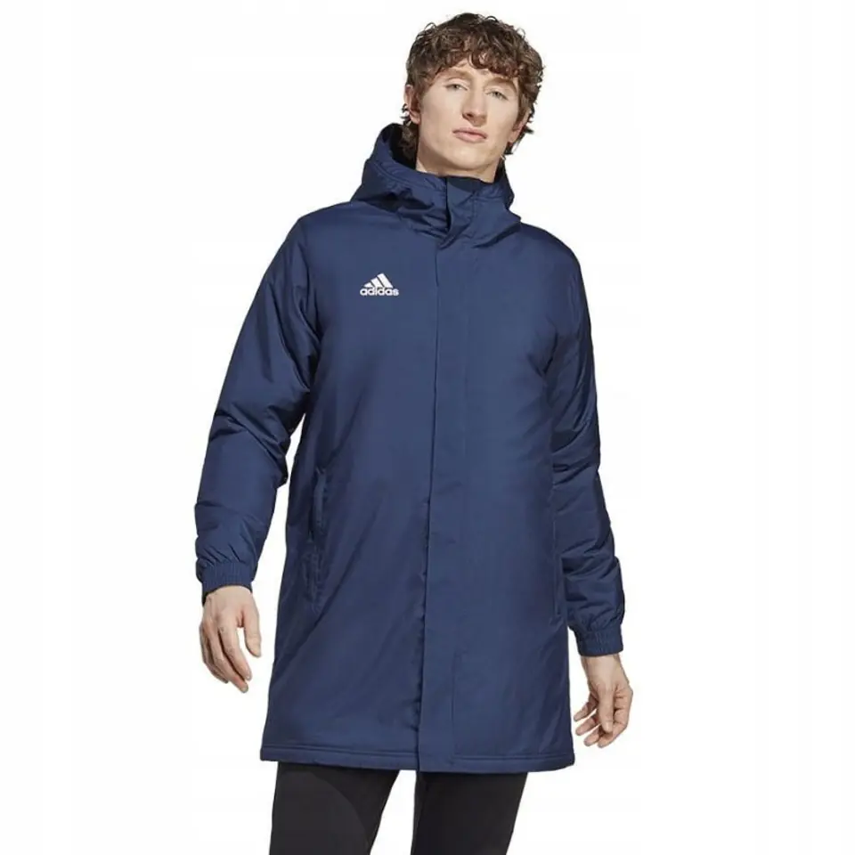 ⁨adidas Men's Entrada 22 Stadium Jacket navy blue IB6077⁩ at Wasserman.eu