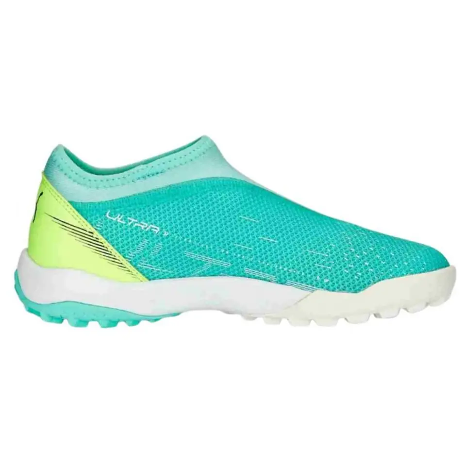 ⁨Buty Puma Ultra Match LL + MID TT Jr 107231 (kolor Zielony, rozmiar 37)⁩ w sklepie Wasserman.eu