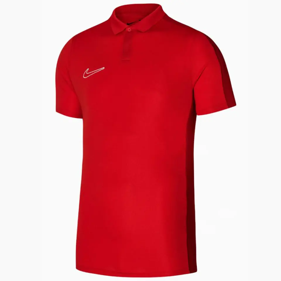 ⁨Koszulka męska Nike DF Academy 23 SS Polo czerwona DR1346 657 S⁩ at Wasserman.eu