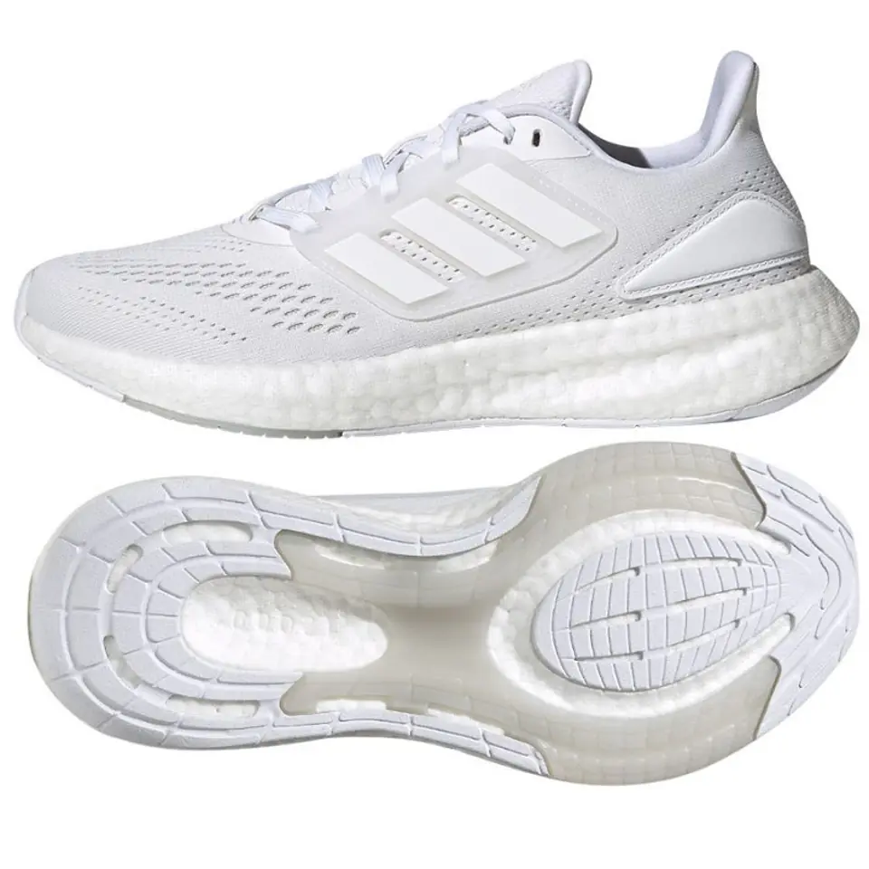 ⁨Buty adidas PureBoost 22 W (kolor Biały, rozmiar 40 2/3)⁩ w sklepie Wasserman.eu