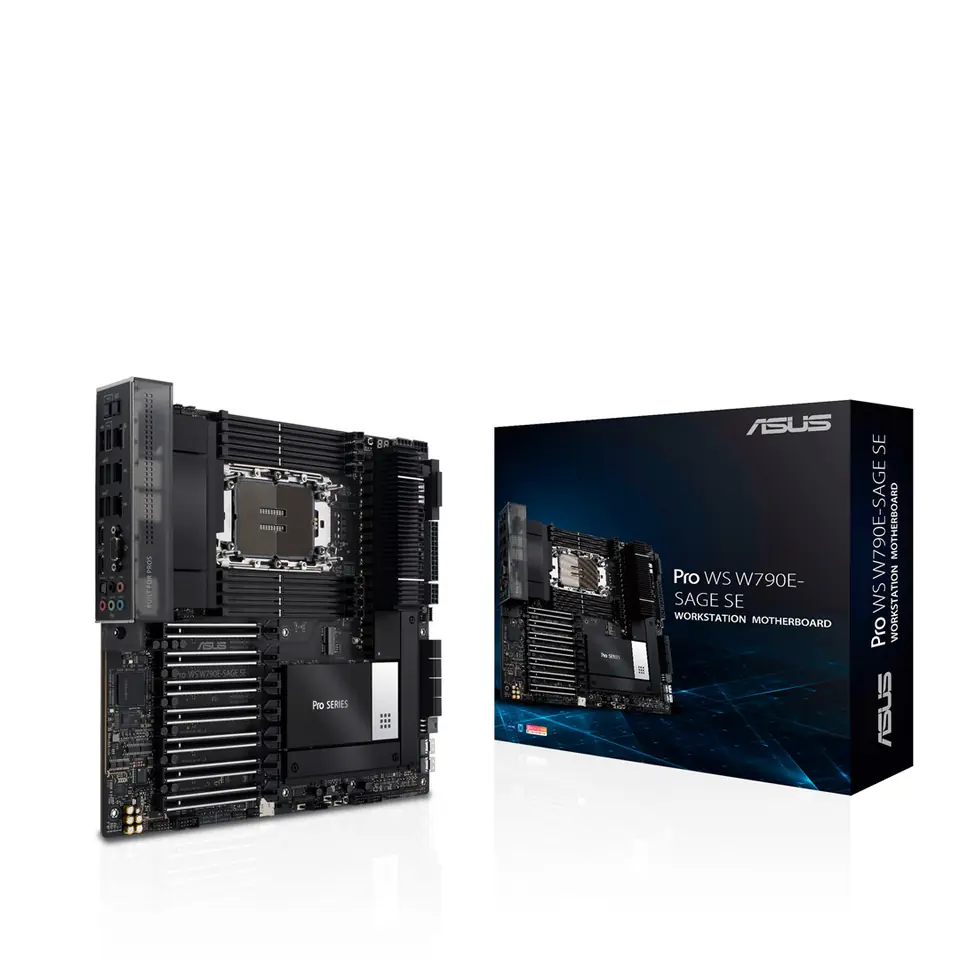 ⁨ASUS PRO WS W790E-SAGE SE Intel W790 LGA 4677 (Socket E) EEB⁩ at Wasserman.eu