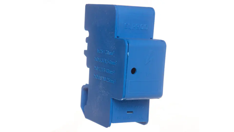⁨Modular single-pole distribution block blue LBR160A/13n 84321003⁩ at Wasserman.eu