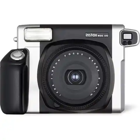 ⁨Fujifilm | Alkaline | Black/White | 0.3m - ∞ | 800 | Instax Wide 300 camera + Instax glossy (10)⁩ w sklepie Wasserman.eu