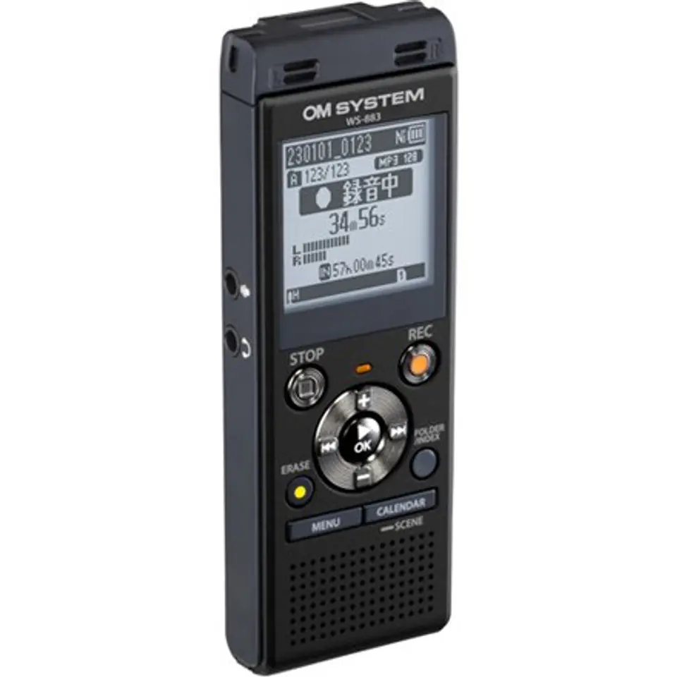 ⁨Olympus | Digital Voice Recorder | WS-883 | Black | MP3 playback⁩ w sklepie Wasserman.eu