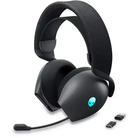 ⁨Dell | Alienware Dual Mode Wireless Gaming Headset | AW720H | Over-Ear | Wireless | Noise canceling | Wireless⁩ w sklepie Wasserman.eu