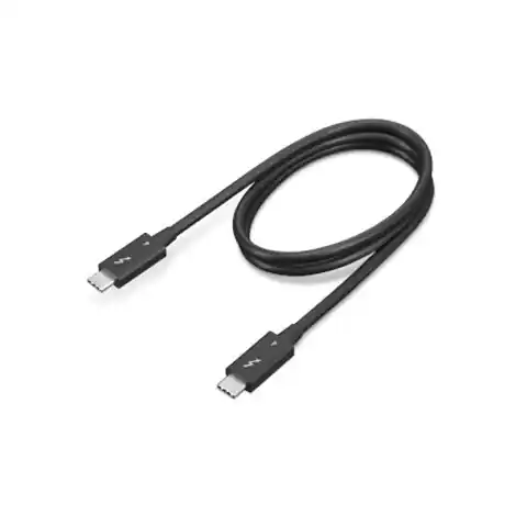 ⁨Lenovo | Thunderbolt cable | Male | 24 pin USB-C | Male | Black | 24 pin USB-C | 0.7 m⁩ w sklepie Wasserman.eu