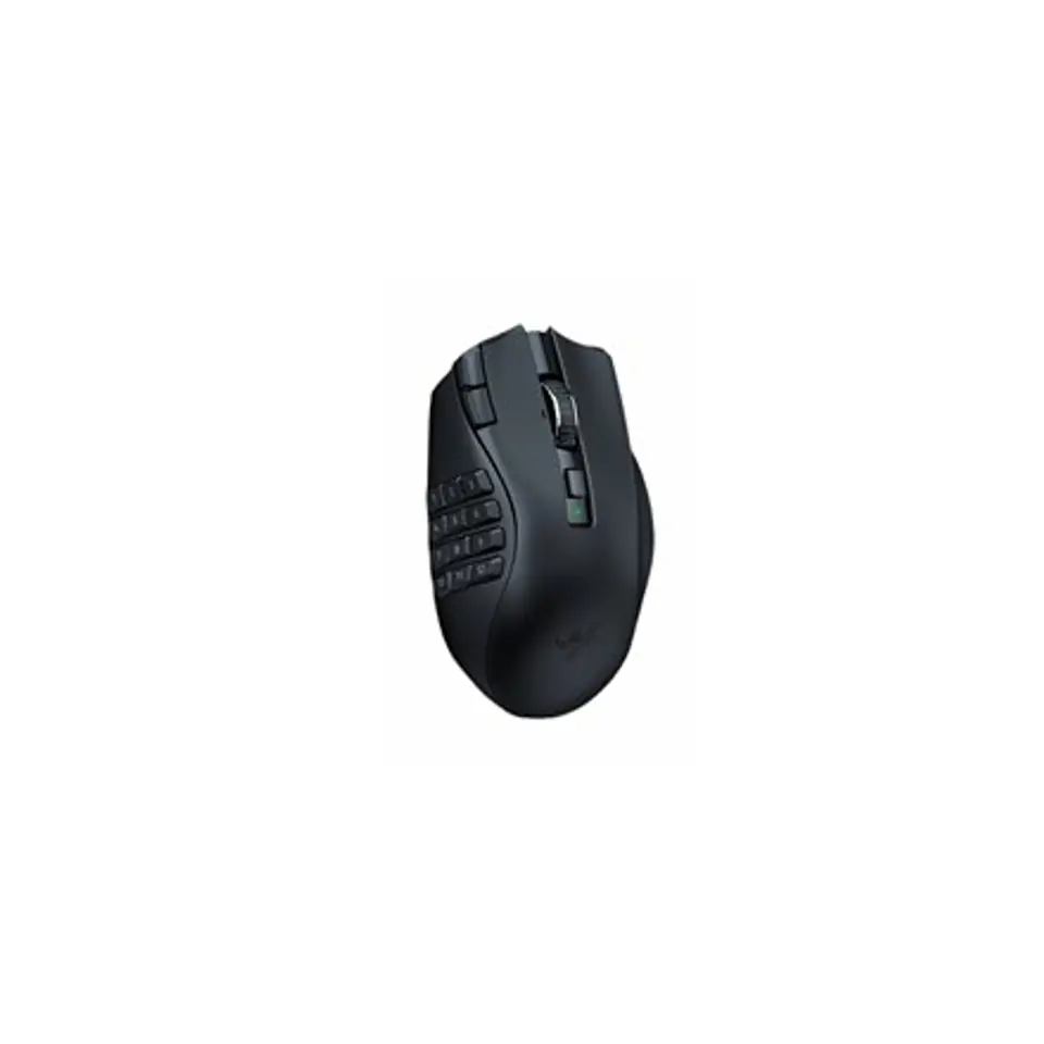 ⁨Razer Naga V2 HyperSpeed Gaming Mouse, 2.4GHz, Bluetooth, Wireless, Black⁩ at Wasserman.eu