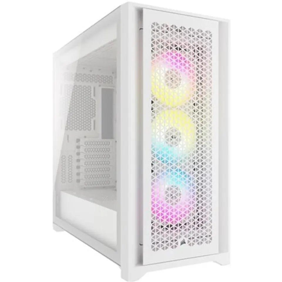 ⁨Corsair 5000D RGB Midi Tower White⁩ at Wasserman.eu