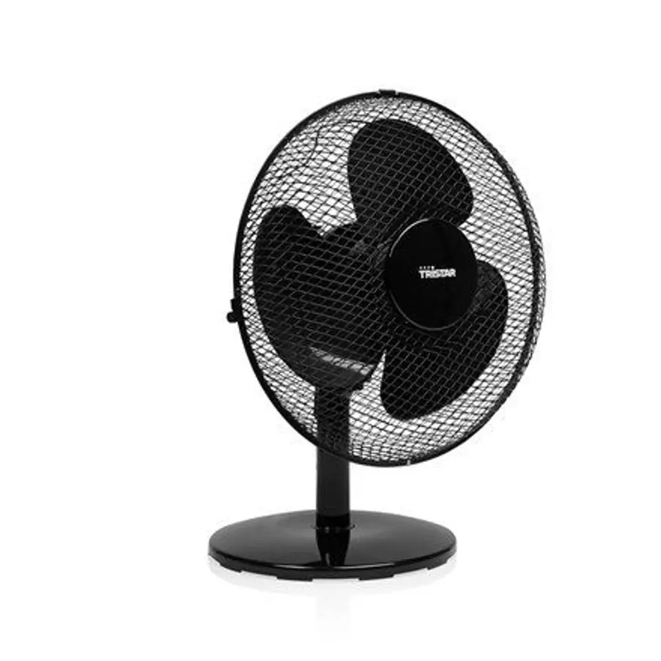 ⁨Tristar | Desk fan | VE-5725 | Desk fan | Black | Diameter 30 cm | Number of speeds 3 | Oscillation | 40 W | No⁩ at Wasserman.eu