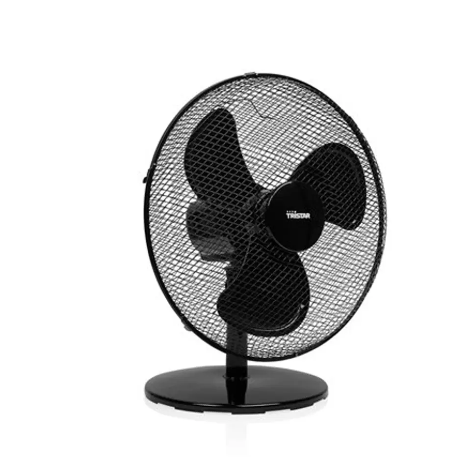 ⁨Tristar | Desk fan | VE-5728 | Desk fan | Black | Diameter 30 cm | Number of speeds 3 | Oscillation | 40 W | No⁩ at Wasserman.eu