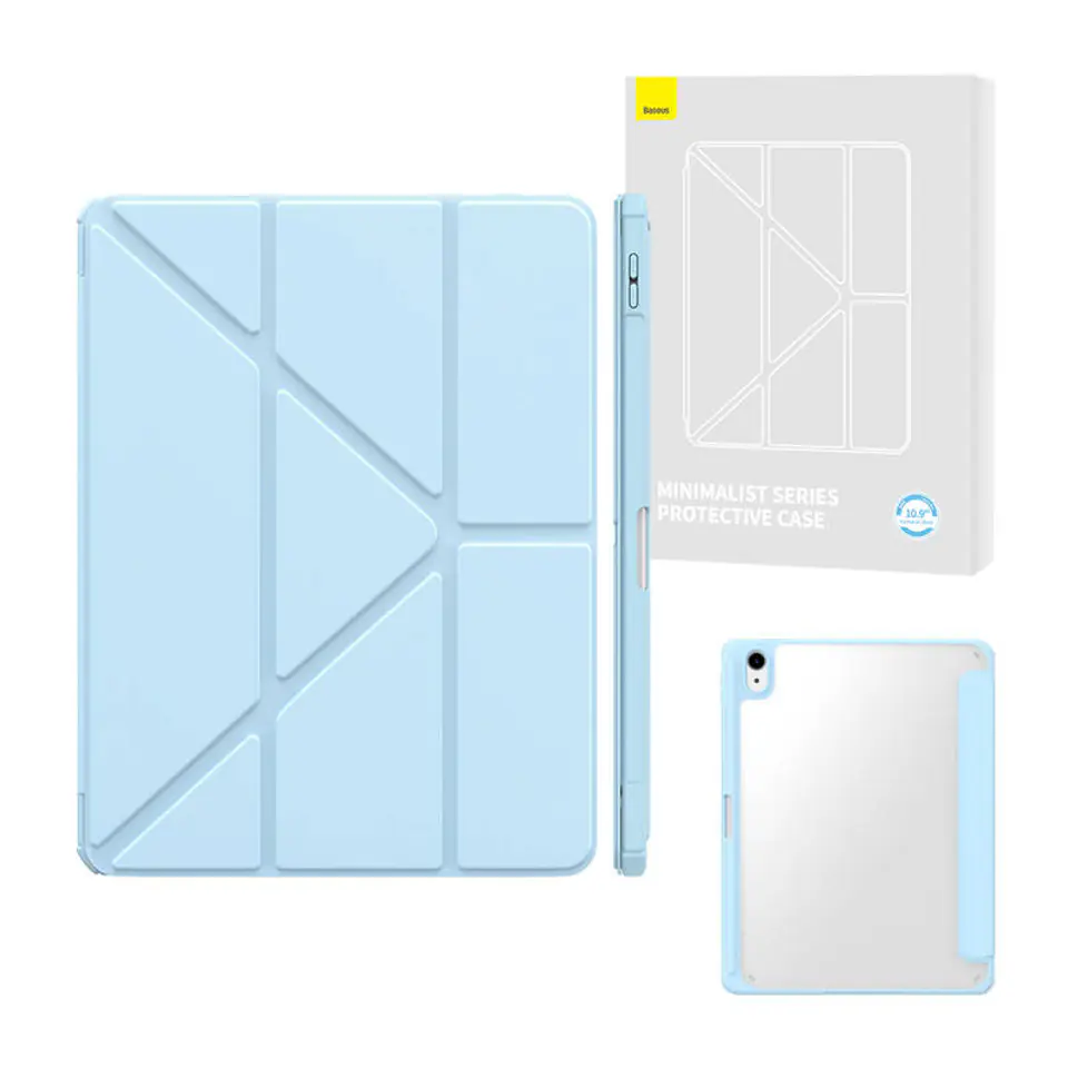 ⁨Etui ochronne do Ipad 10 10.9" Baseus Minimalist (niebieskie)⁩ w sklepie Wasserman.eu